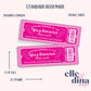 Spicy Romance Book Club Bookmark | Pink