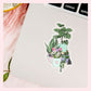 Plant Lover Grouped Pot Plants - Transparent Vinyl Sticker Die-Cut