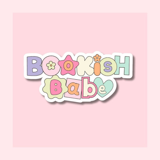 Bookish Babe - Waterproof Vinyl Sticker Die-Cut