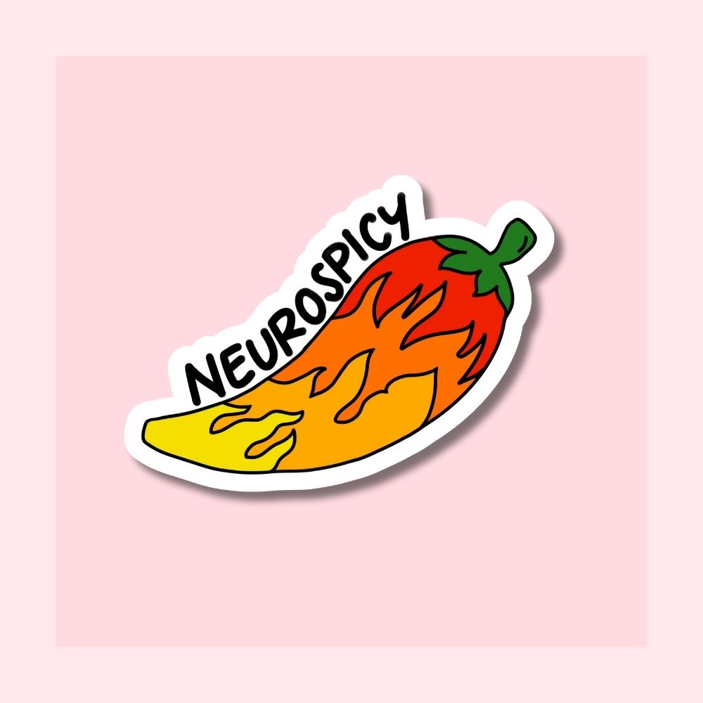 Neurospicy - Waterproof Vinyl Sticker Die-Cut